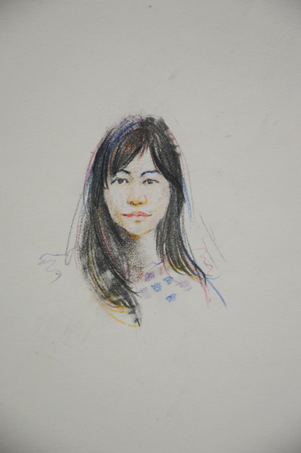 作品:《母亲》尺寸:16K
