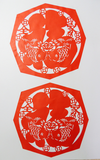 《福》30X30cm(剪纸)