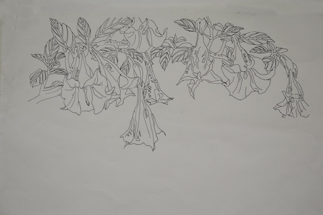 作品:速写(二)尺寸:8K